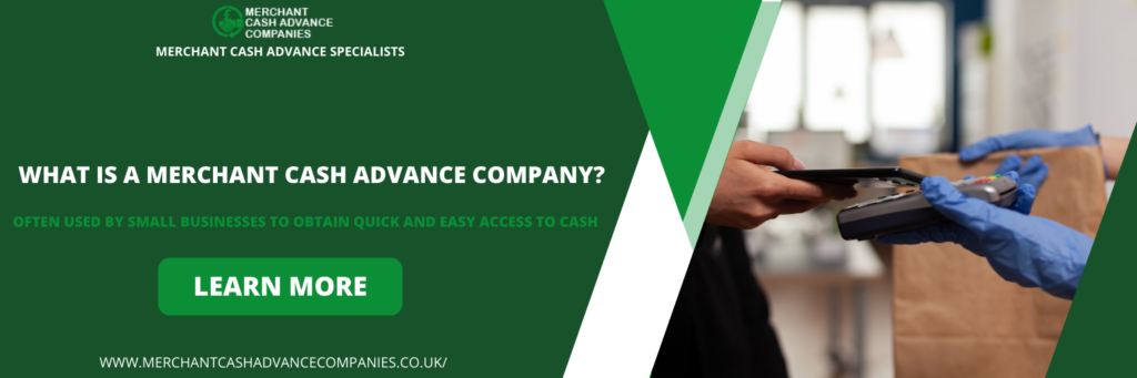 What is a Merchant Cash Advance Company in Barking